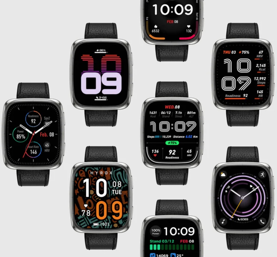 Smartwatch AMAZFIT Active 2 (Square), GPS, Android/iOS, Black